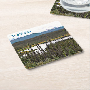 Porta-copo De Papel Quadrado Yukon Pond