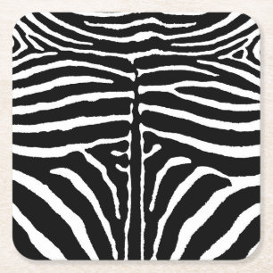 Porta-copo De Papel Quadrado Zebra