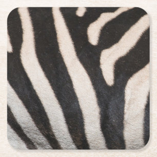 PORTA-COPO DE PAPEL QUADRADO ZEBRA SKIN