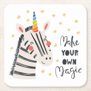 Porta-copo De Papel Quadrado Zebri-milho da inspiração