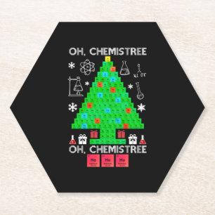 Porta-copo De Papel Quimistree Chemistree Engraçado Ciência