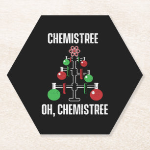 Porta-copo De Papel Quimistree Chemistree Pun Science