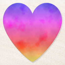 Porta-copo De Papel Rainbow Vapor