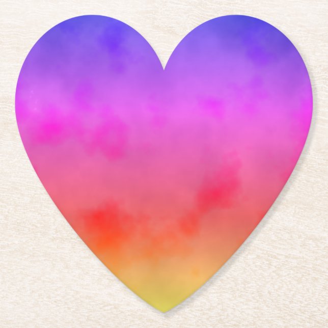 Porta-copo De Papel Rainbow Vapor (Frente)