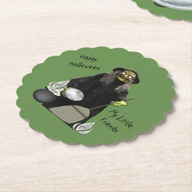 Porta-copo De Papel Rainee Brew, bruxa (Angular)