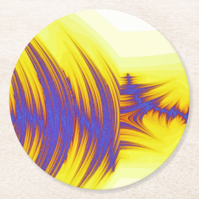 PORTA-COPO DE PAPEL REDONDO ÁGUA (Frente)