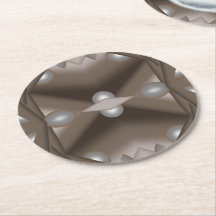 Arte do Ombre Sawtooth Concentrado da Terra