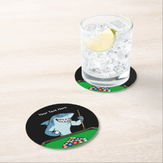 Porta-copo De Papel Redondo Bandejas para bebidas de Bilhar para convidados