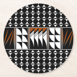 Porta-copo De Papel Redondo Bênçãos da pena sudoeste