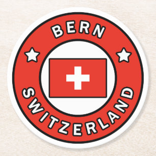 Porta-copo De Papel Redondo Bern Suiça