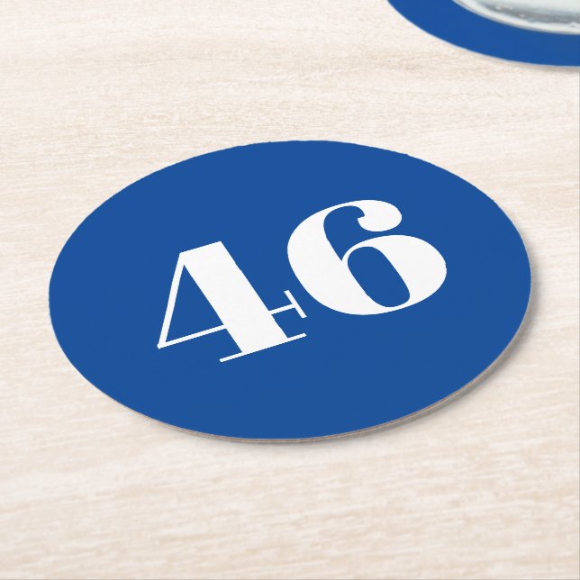 Porta-copo De Papel Redondo Biden Presidente, Biden Harris 2020, Eleição (Angulado)