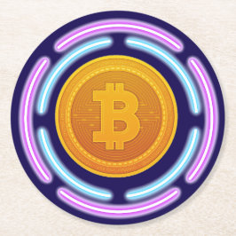 PORTA-COPO DE PAPEL REDONDO BITCOLA