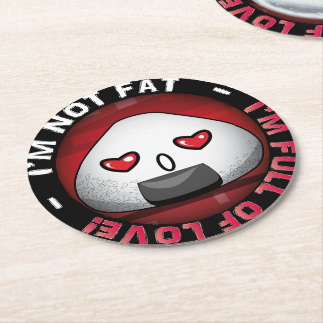 Porta-copo De Papel Redondo Bola rica japonesa (Angulado)