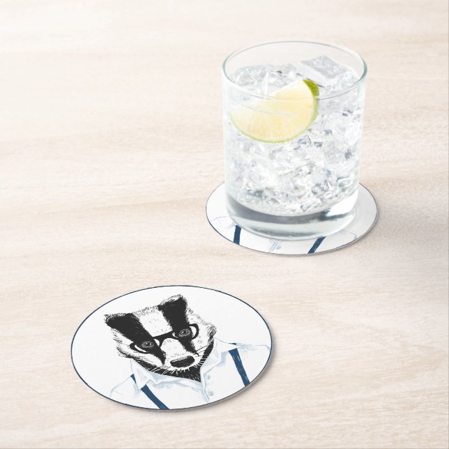 Porta-copo De Papel Redondo Bruxby Porta copos (Insitu)