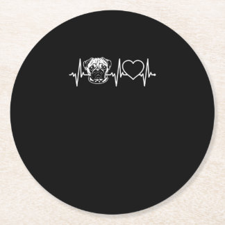 Porta-copo De Papel Redondo Cachorro Cachorro Cachorro Bonito Cachorro Adoráve