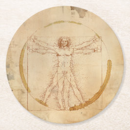 Porta-copo De Papel Redondo Café