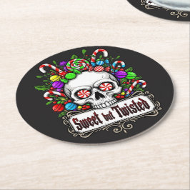 Porta-copo De Papel Redondo Christmas