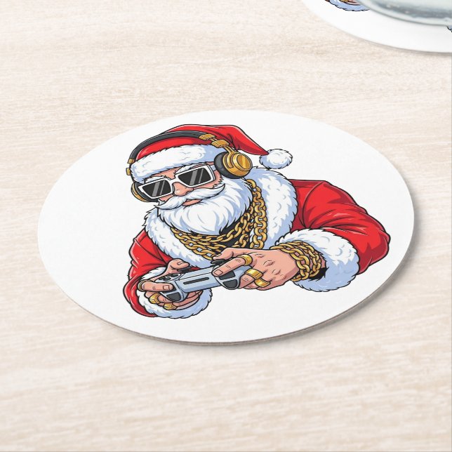 Porta-copo De Papel Redondo Christmas (Angulado)