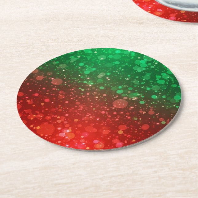 Porta-copo De Papel Redondo Christmas (Angulado)