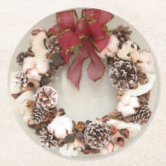 Porta-copo De Papel Redondo Christmas A