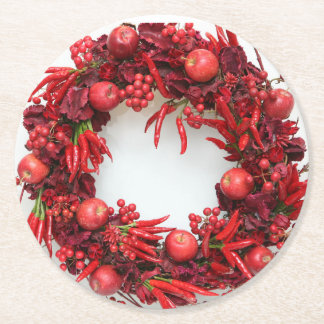 Porta-copo De Papel Redondo Christmas D