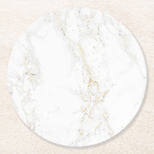 Porta-copo De Papel Redondo cinza leve (Frente)