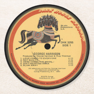 Porta-copo De Papel Redondo Coasters - George Harrison