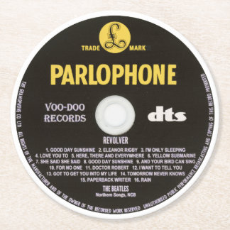 Porta-copo De Papel Redondo Coasters - Revolver
