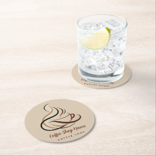 Porta-copo De Papel Redondo Compro profissional Compro Mínimo Moderno do Café