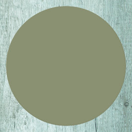 Porta-copo De Papel Redondo Cor Sálida Verde Sage