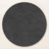 Couro preto do falso