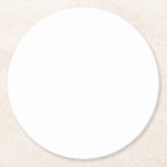 Porta-copo De Papel Redondo  Create Your Own<br><div class="desc">Create your own white personalizable,  minimalist style which can be easily updated with your Photo and text. If you need any help personalizing this product,  please contact me using the message button below and I will be happy to help.</div>