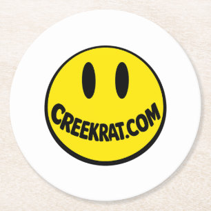 Porta-copo De Papel Redondo CreekRat®   CreekRat Co.   Topanga - Malibu - CA