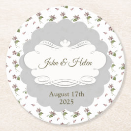 Porta-copo De Papel Redondo Design