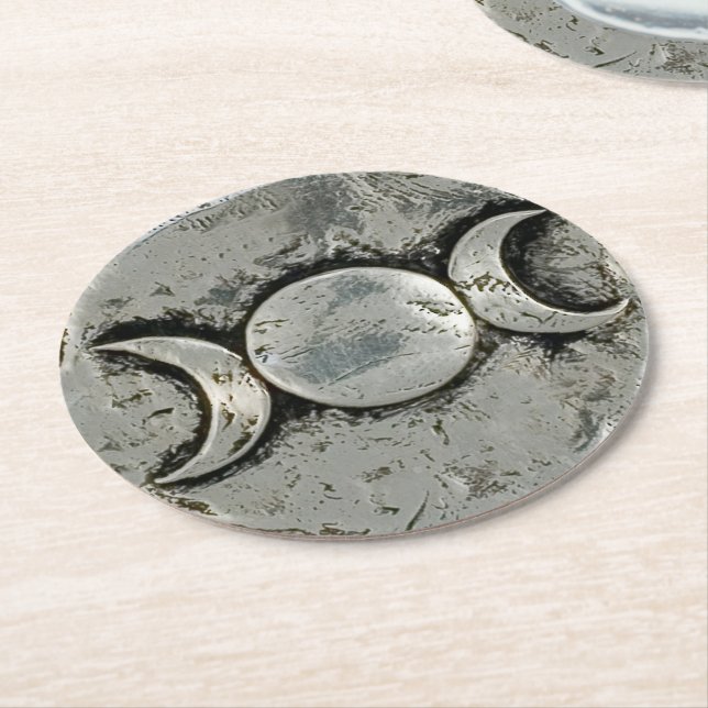 Porta-copo De Papel Redondo Deusa Tripla (Angulado)