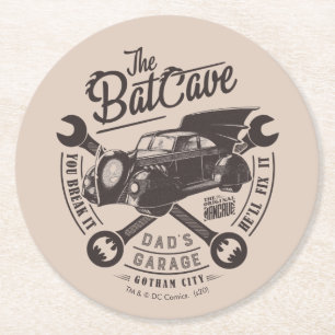 Porta-copo De Papel Redondo Dia de os pais   Se Quebrar, Ele Consertará