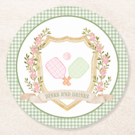 Porta-copo De Papel Redondo Dinks e Bebidas| Esfera de picles de pré-disquete