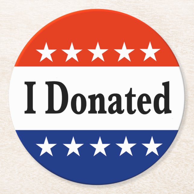 Porta-copo De Papel Redondo Doei (Frente)