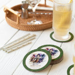 Porta-copo De Papel Redondo Elegante Race Horse Derby Partido Equestre<br><div class="desc">Elegante Race Horse Derby Party Equestrian Round Paper Porta copos - Apresentando esta espantosa corrida/derby partidária em papel de porta copos. Apresentando uma na moda de imagem de três cavalos em voo. Isto é absolutamente perfeito para um dia planejado nas corridas ou qualquer dia de derby, festa de corridas de...</div>
