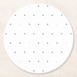Porta-copo De Papel Redondo Eleve sua marca com papel de alta qualidade para c