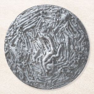 Porta-copo De Papel Redondo Estacas: Lua