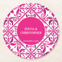 Favor de casamento mexicano-talavera cor-de-rosa i