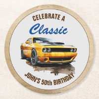 Feliz 50º Aniversário do Carro Muscular Clássico
