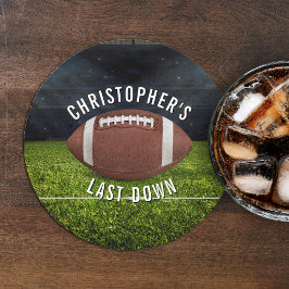 Porta-copo De Papel Redondo Festa de Despedida de Solteiro de Futebol Último D