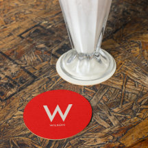 Festa Pessoal Monograma Vermelho