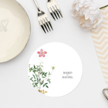 Floral Garden Greenery Drink Coaster