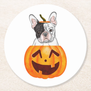 Porta-copo De Papel Redondo French Halloween