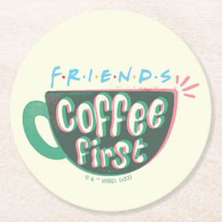 Porta-copo De Papel Redondo FRIENDS™ | Café Primeiro