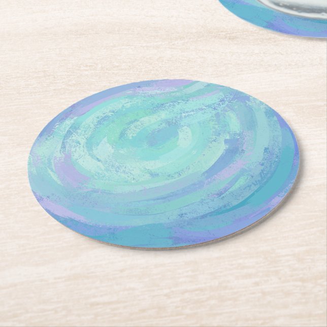 Porta-copo De Papel Redondo Glaciar (Angulado)