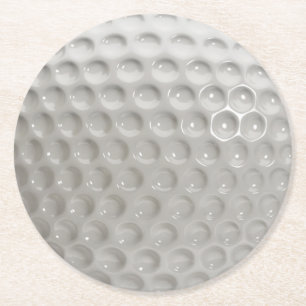 Porta-copo De Papel Redondo Golf Ball Sport